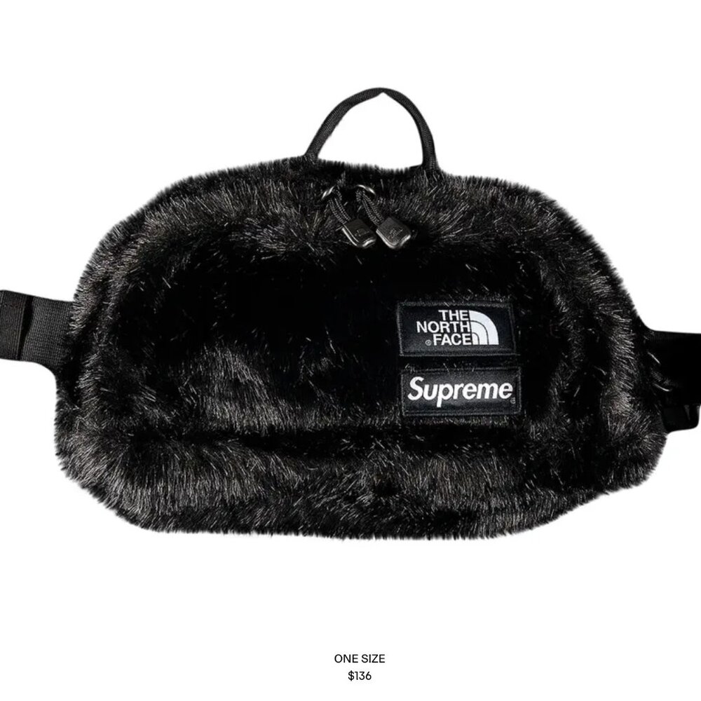 Supreme®/The North Face® Faux Fur Waist Bag